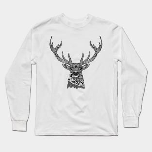 Deer Mandala Long Sleeve T-Shirt